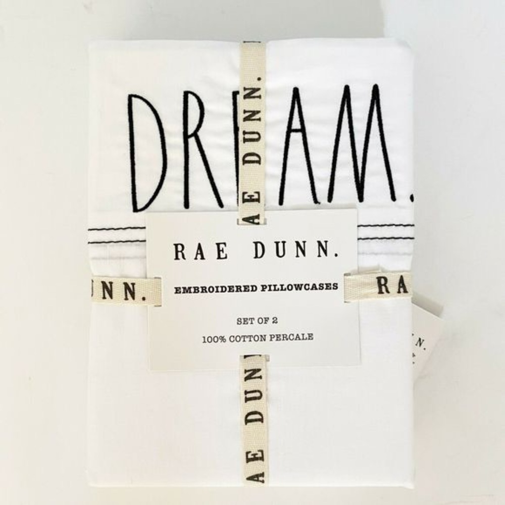 😴Dream😴 pillowcases by Rae Dunn